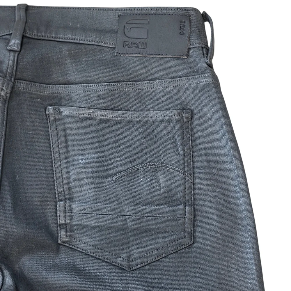 G-Star Raw 1914 3D Skinny Casual Jean Coated Black Womens 29/30 - Picture 9 of 12